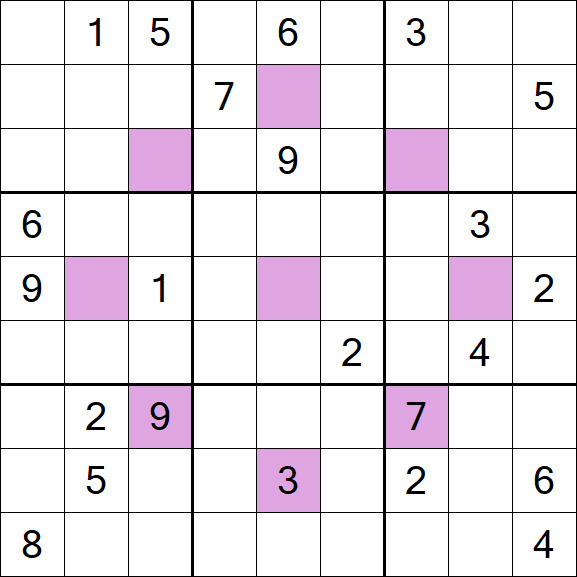 Asterisk Sudoku - Difícil