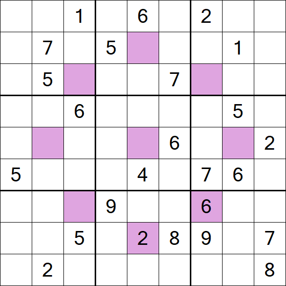Asterisk Sudoku - Difícil