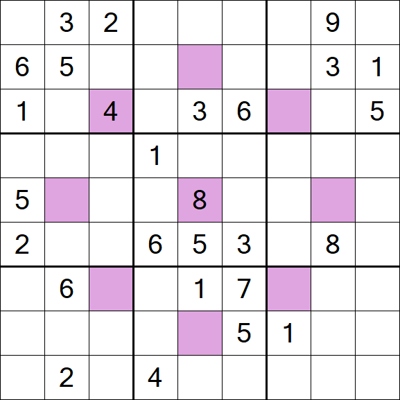 Asterisk Sudoku - Difícil