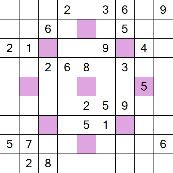 Asterisk Sudoku - Difícil