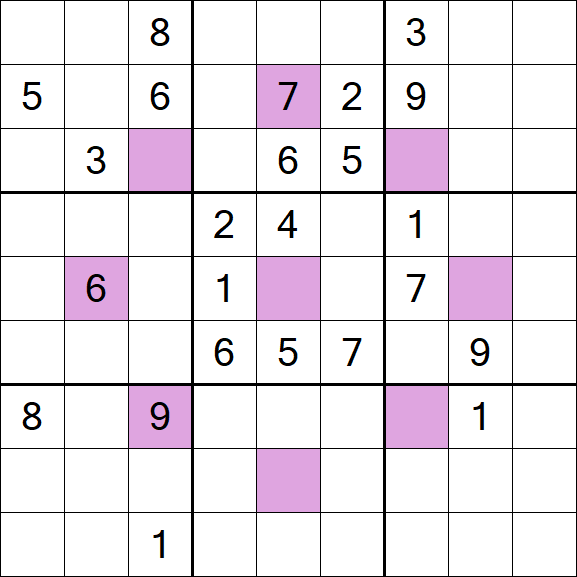 Asterisk Sudoku - Difícil