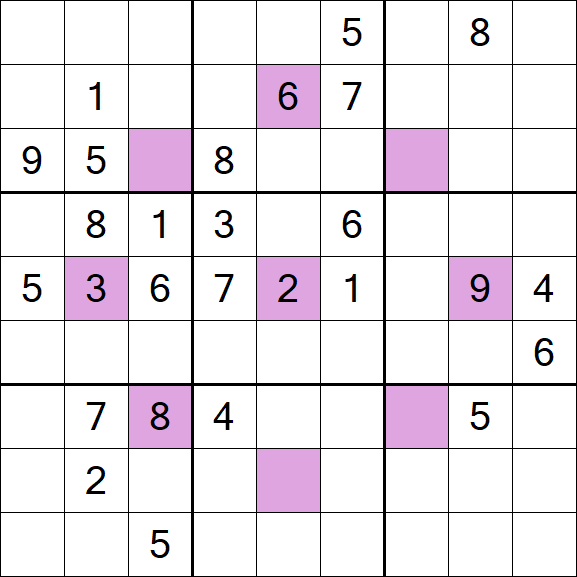 Asterisk Sudoku - Difícil