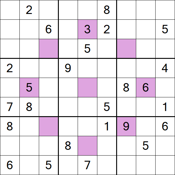 Asterisk Sudoku - Difícil