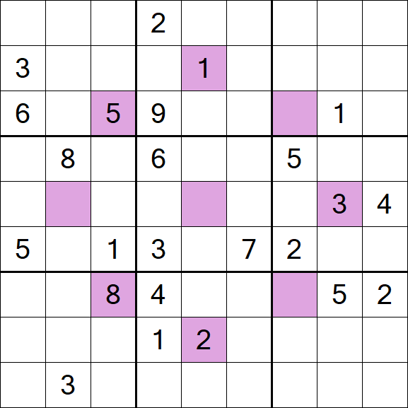 Asterisk Sudoku - Difícil