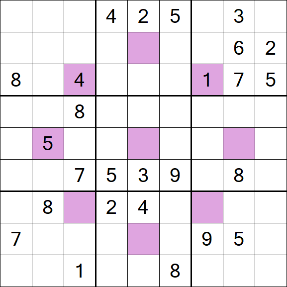 Asterisk Sudoku - Difícil