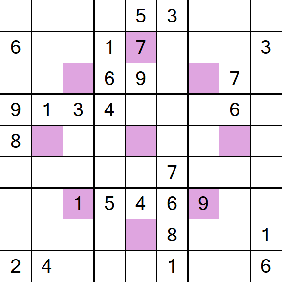 Asterisk Sudoku - Difícil