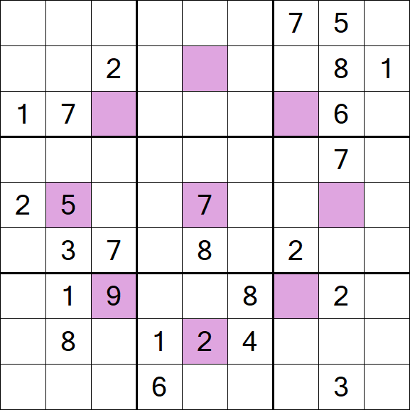 Asterisk Sudoku - Hard