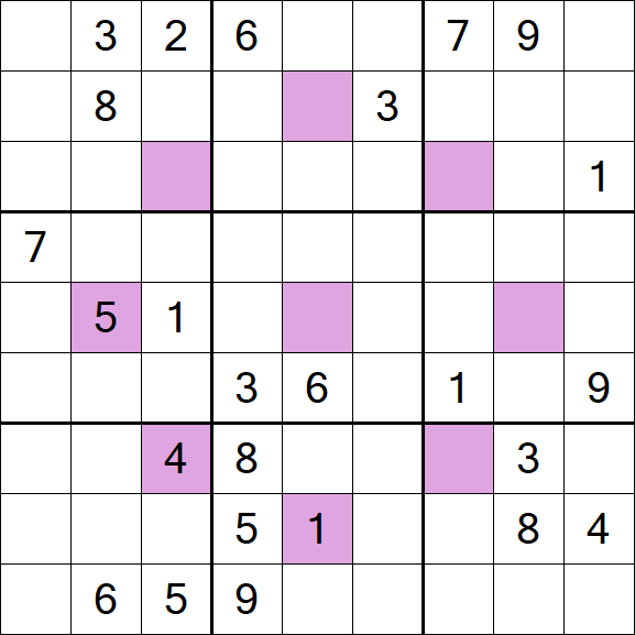Asterisk Sudoku - Hard