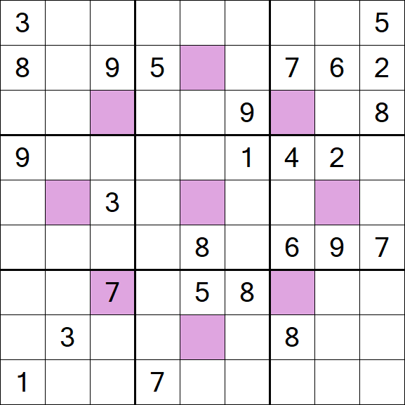 Asterisk Sudoku - Hard