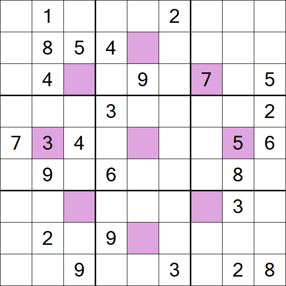 Asterisk Sudoku - Hard