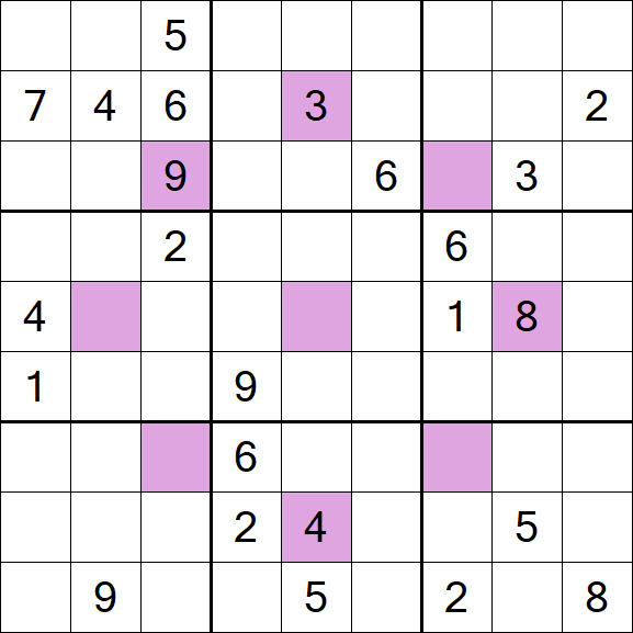 Asterisk Sudoku - Hard