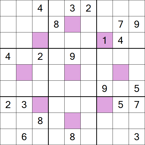 Asterisk Sudoku - Hard