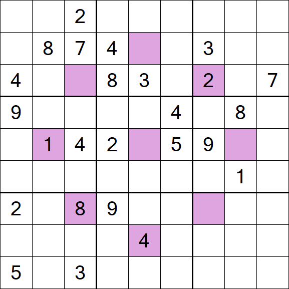 Asterisk Sudoku - Hard