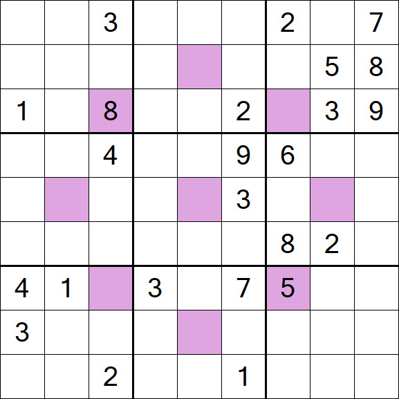Asterisk Sudoku - Hard