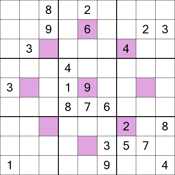 Asterisk Sudoku - Hard