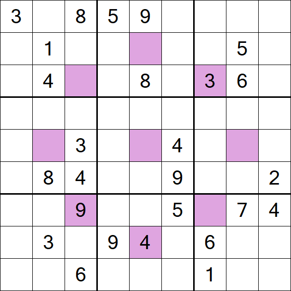 Asterisk Sudoku - Hard