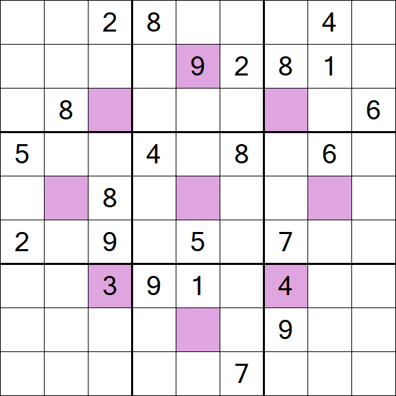 Asterisk Sudoku - Hard