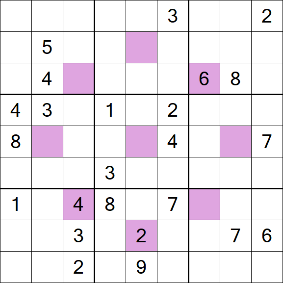 Asterisk Sudoku - Hard
