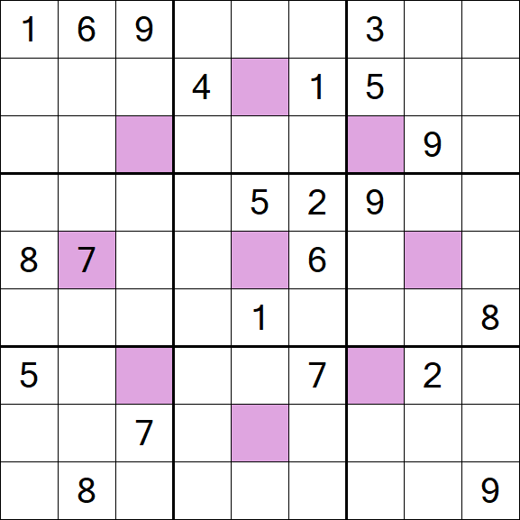 Asterisk Sudoku - Hard