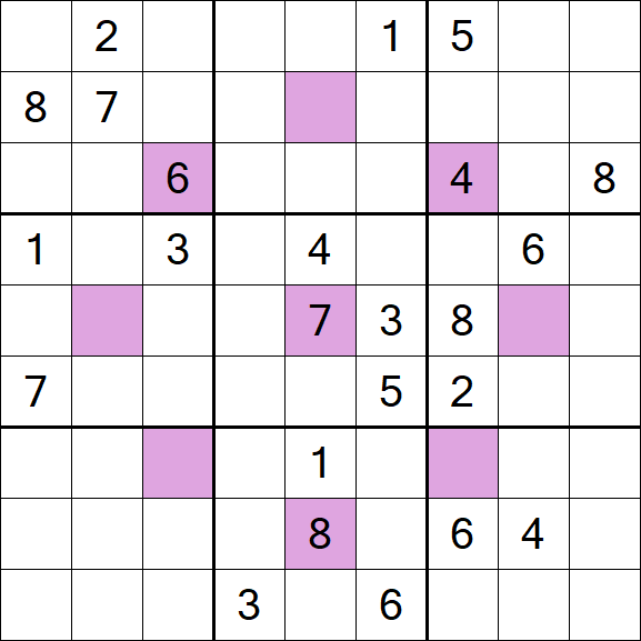 Asterisk Sudoku - Hard