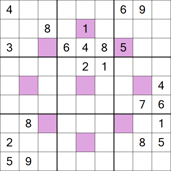 Asterisk Sudoku - Hard