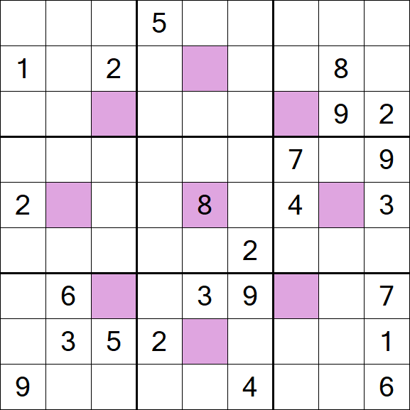 Asterisk Sudoku - Hard