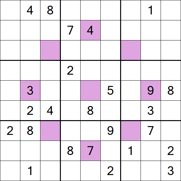 Asterisk Sudoku - Hard