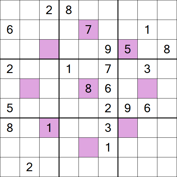 Asterisk Sudoku - Hard