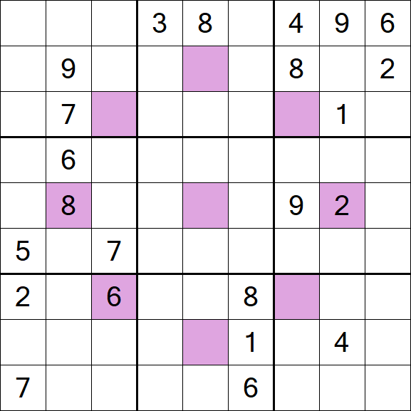 Asterisk Sudoku - Hard