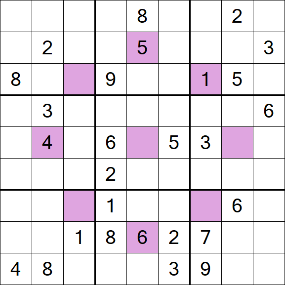 Asterisk Sudoku - Hard