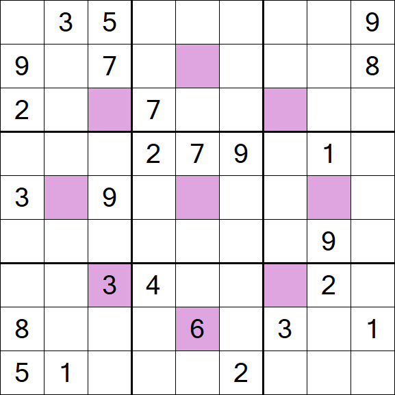 Asterisk Sudoku - Hard