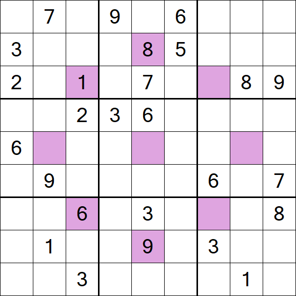 Asterisk Sudoku - Hard