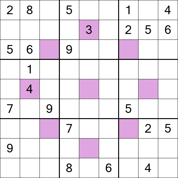 Asterisk Sudoku - Hard