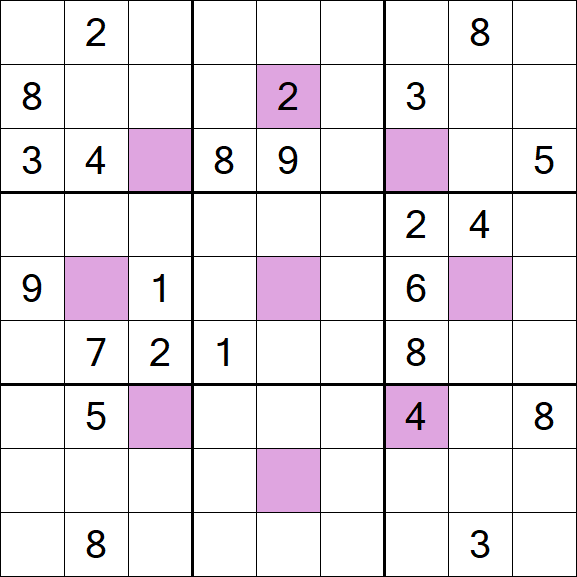 Asterisk Sudoku - Hard