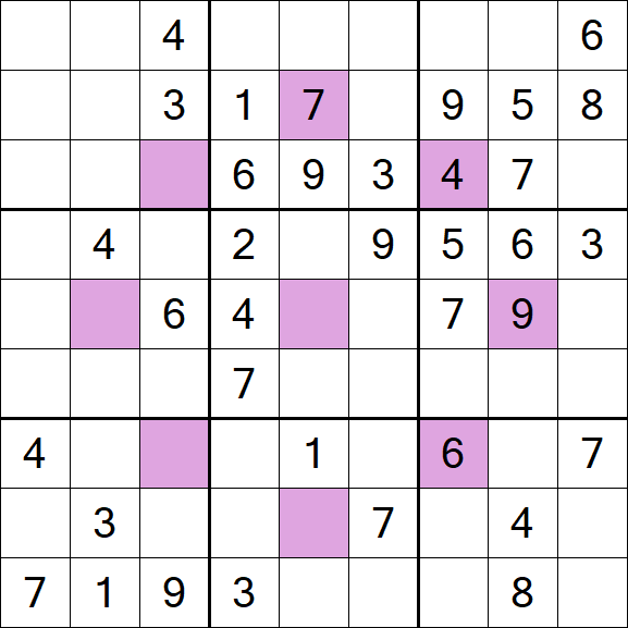 Asterisk Sudoku - Medium