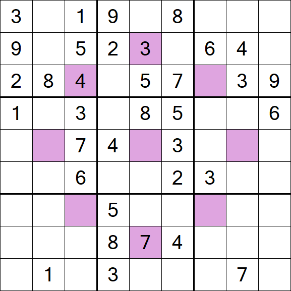 Asterisk Sudoku - Medium