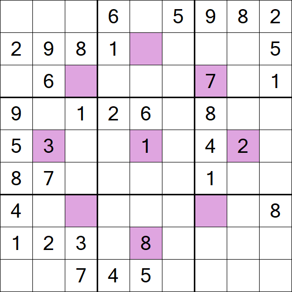 Asterisk Sudoku - Médio