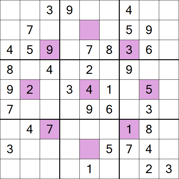 Asterisk Sudoku - Médio