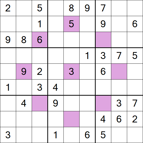 Asterisk Sudoku - Médio