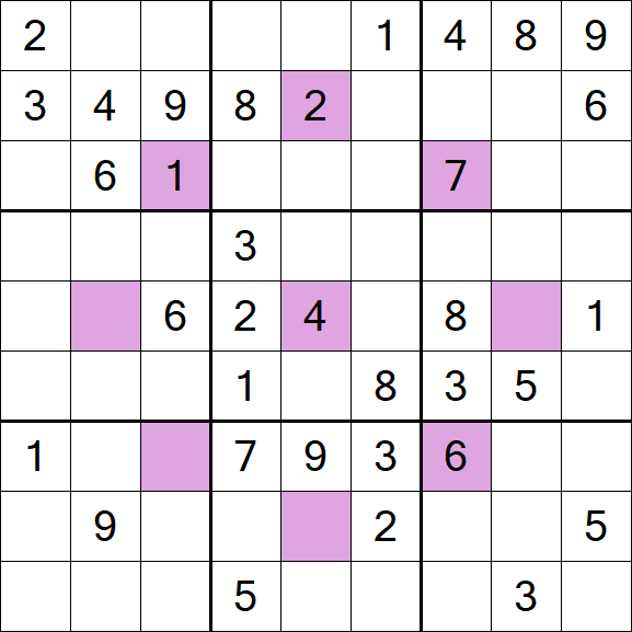 Asterisk Sudoku - Médio
