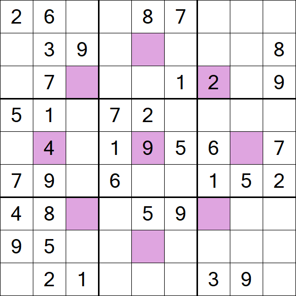 Asterisk Sudoku - Médio