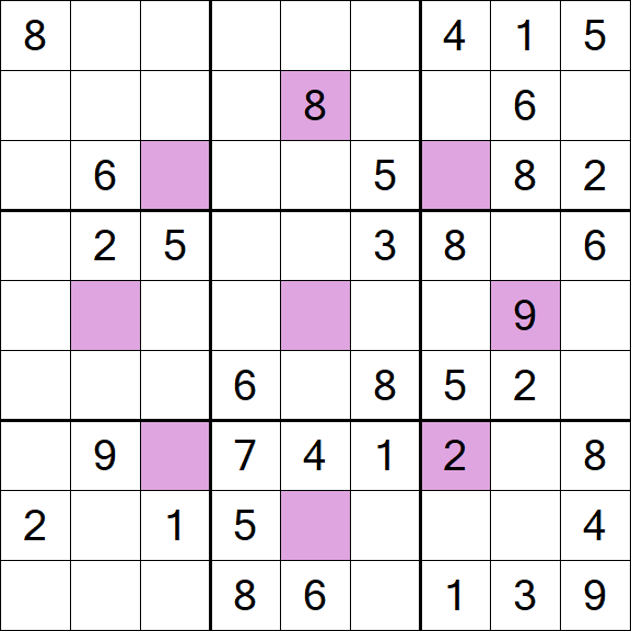 Asterisk Sudoku - Médio