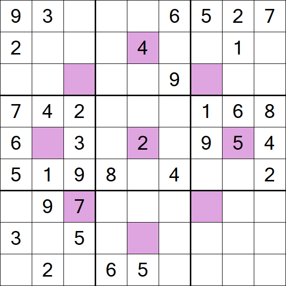 Asterisk Sudoku - Médio