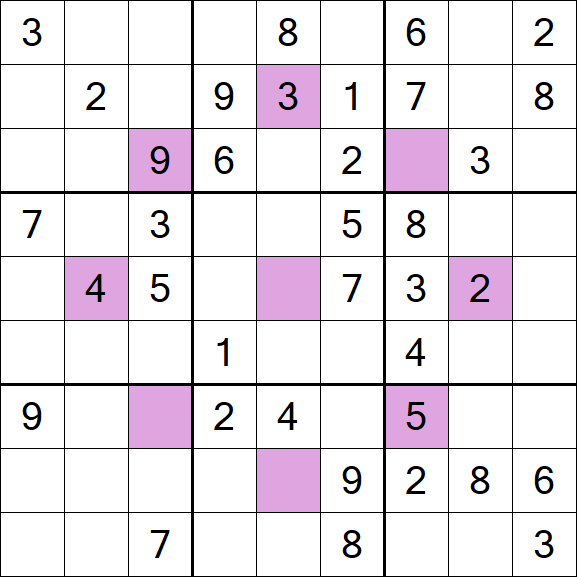 Asterisk Sudoku - Médio
