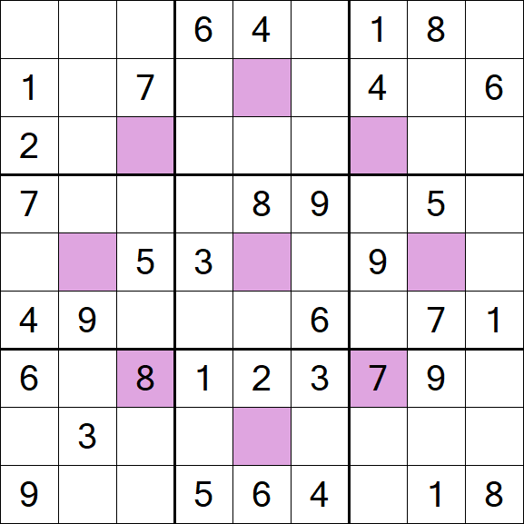 Asterisk Sudoku - Médio