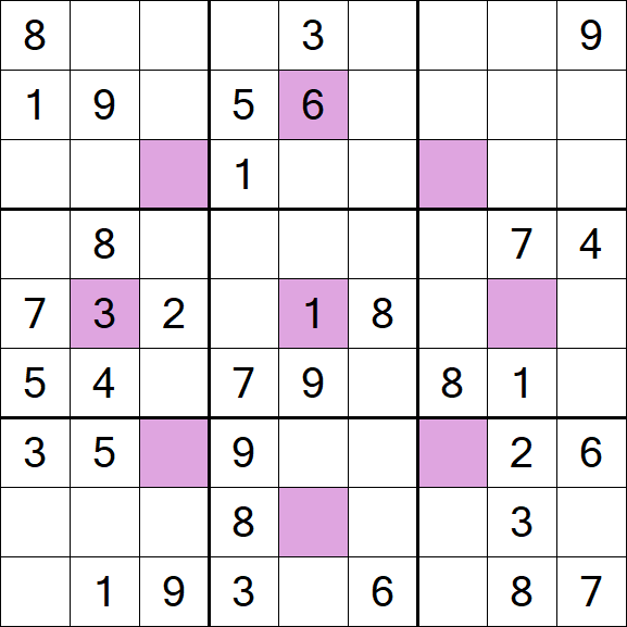 Asterisk Sudoku - Médio