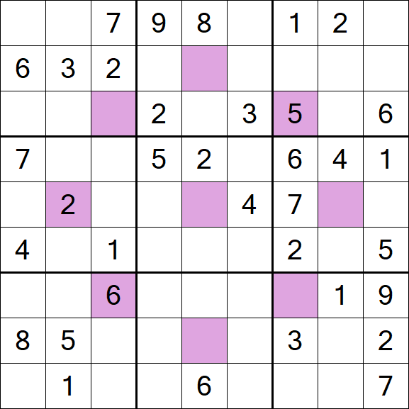 Asterisk Sudoku - Médio