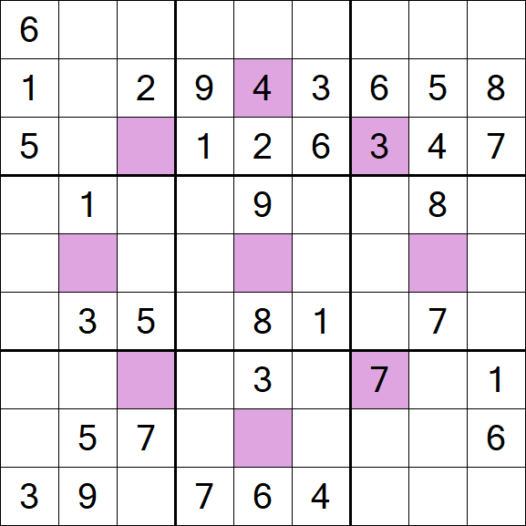 Asterisk Sudoku - Médio