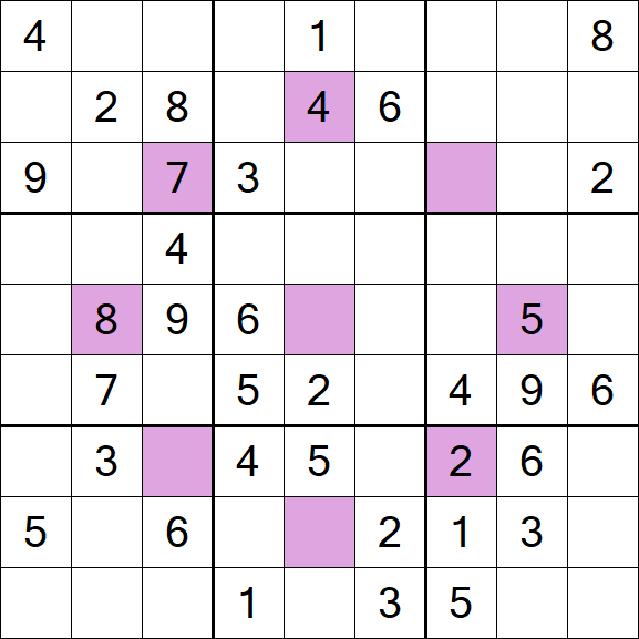Asterisk Sudoku - Médio