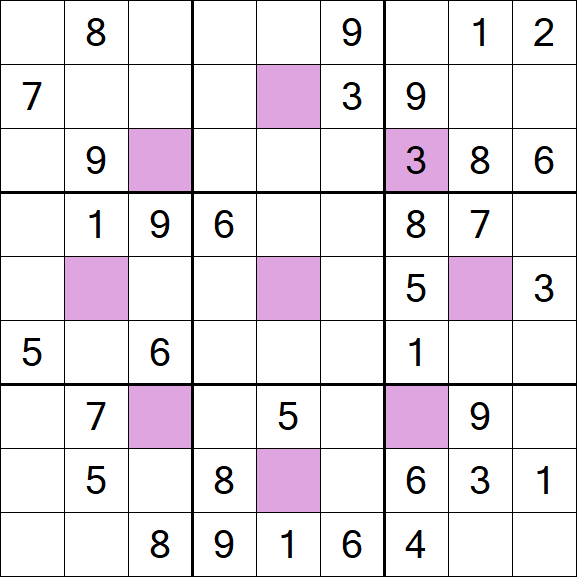 Asterisk Sudoku - Médio